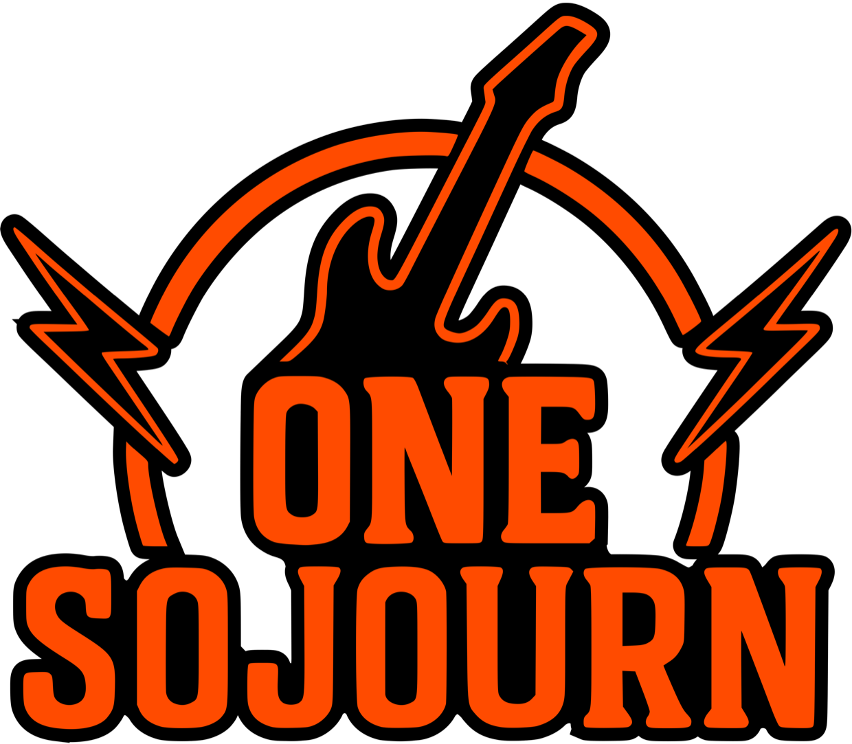 One Sojourn Logo - Hard Rock Band